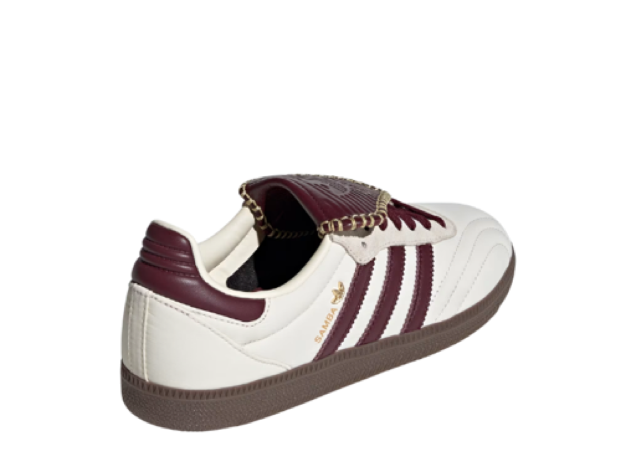 Adidas Samba LT Cream White Maroon Gold Metallic (Women's) - photo 3