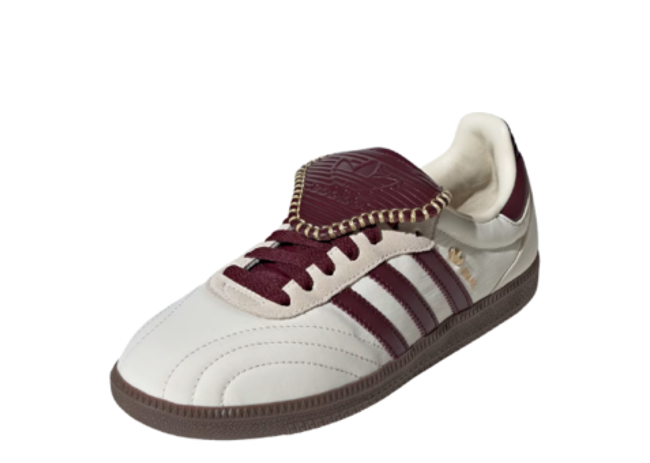 Adidas Samba LT Cream White Maroon Gold Metallic (Women's) - photo 2