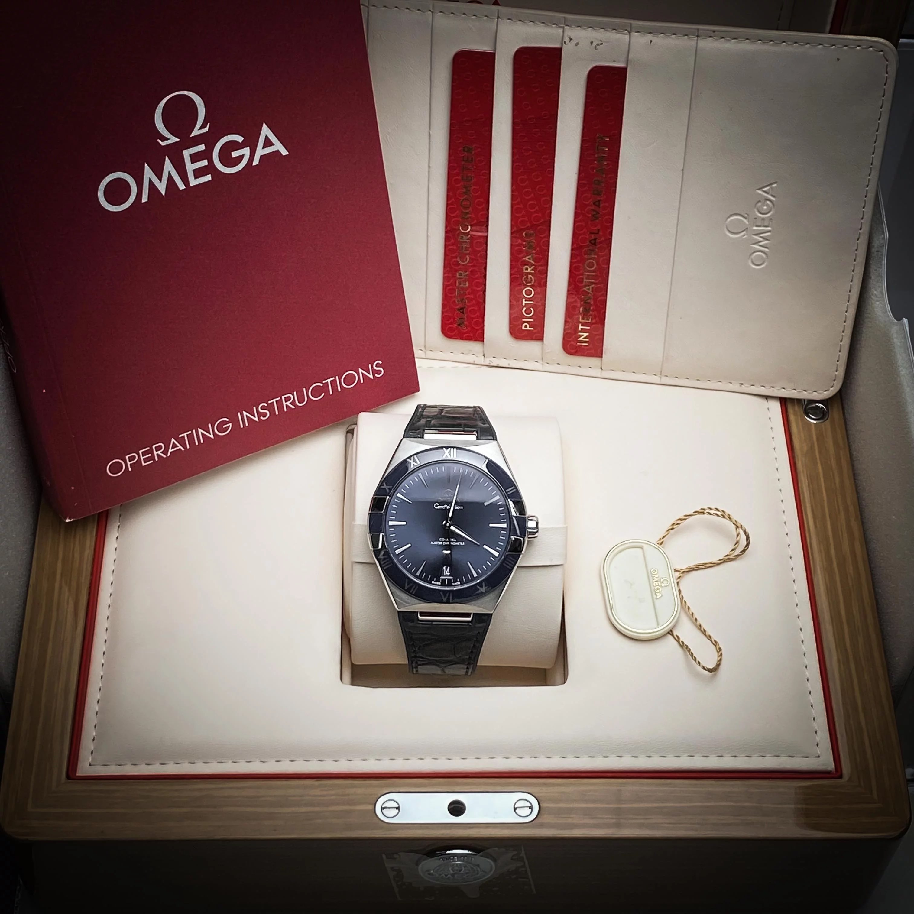 Omega Constellation Master Chronometer Blue Ceramic Ref: 131.33.41.21.03.001 - photo 6