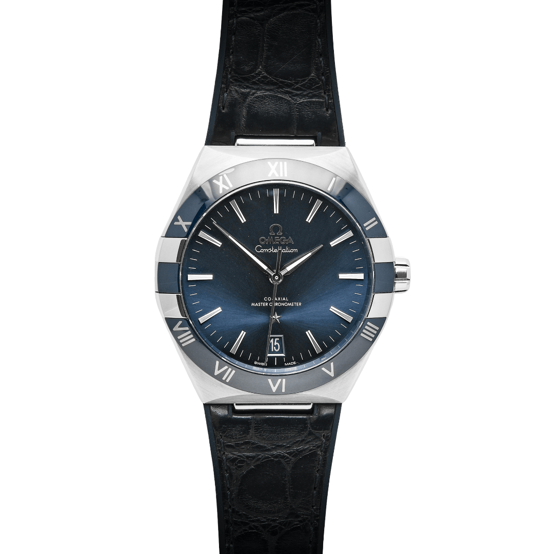 Omega Constellation Master Chronometer Blue Ceramic Ref: 131.33.41.21.03.001