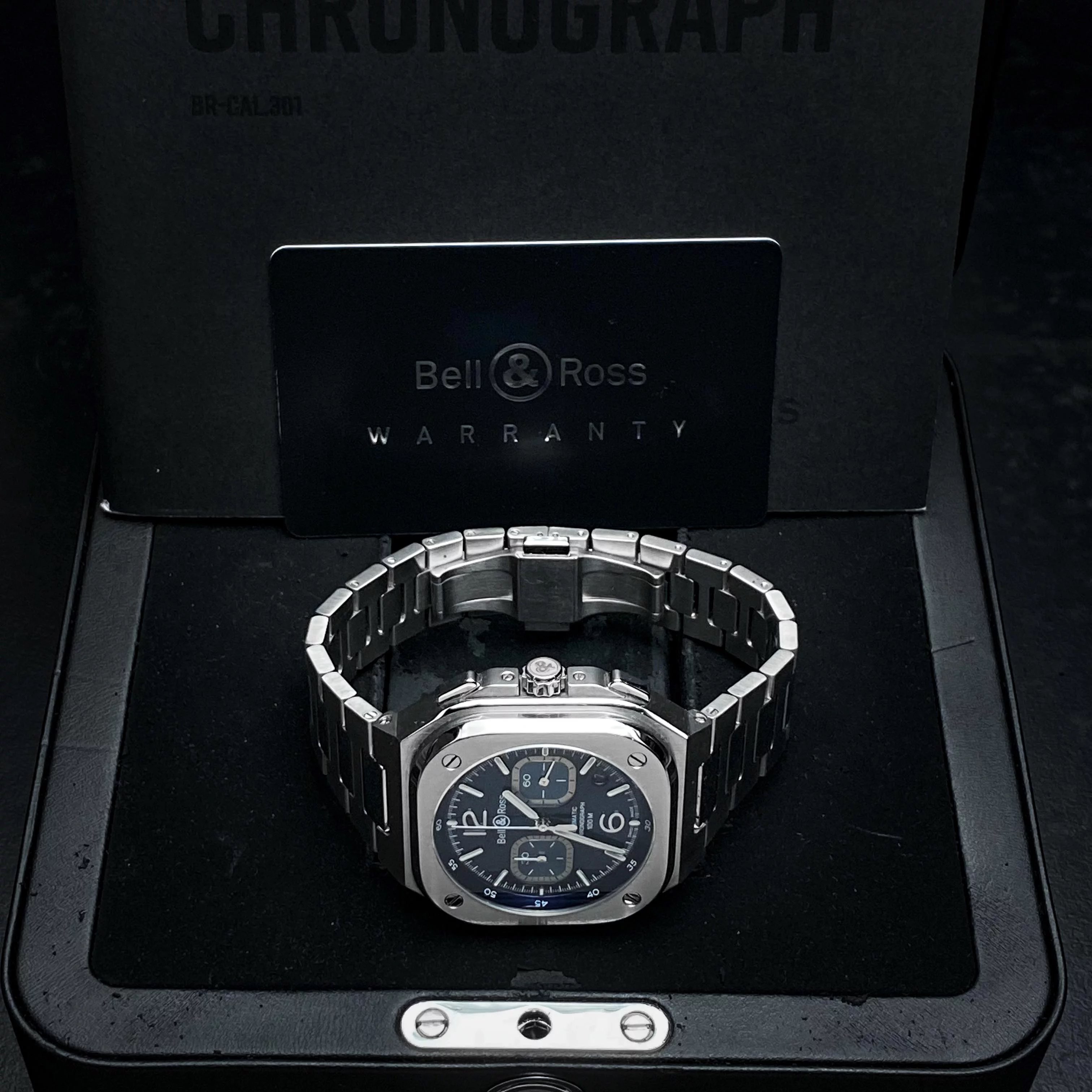 Bell & Ross BR05 Chrono Blue Steel Ref: BR05C-BU-ST/SST - photo 6