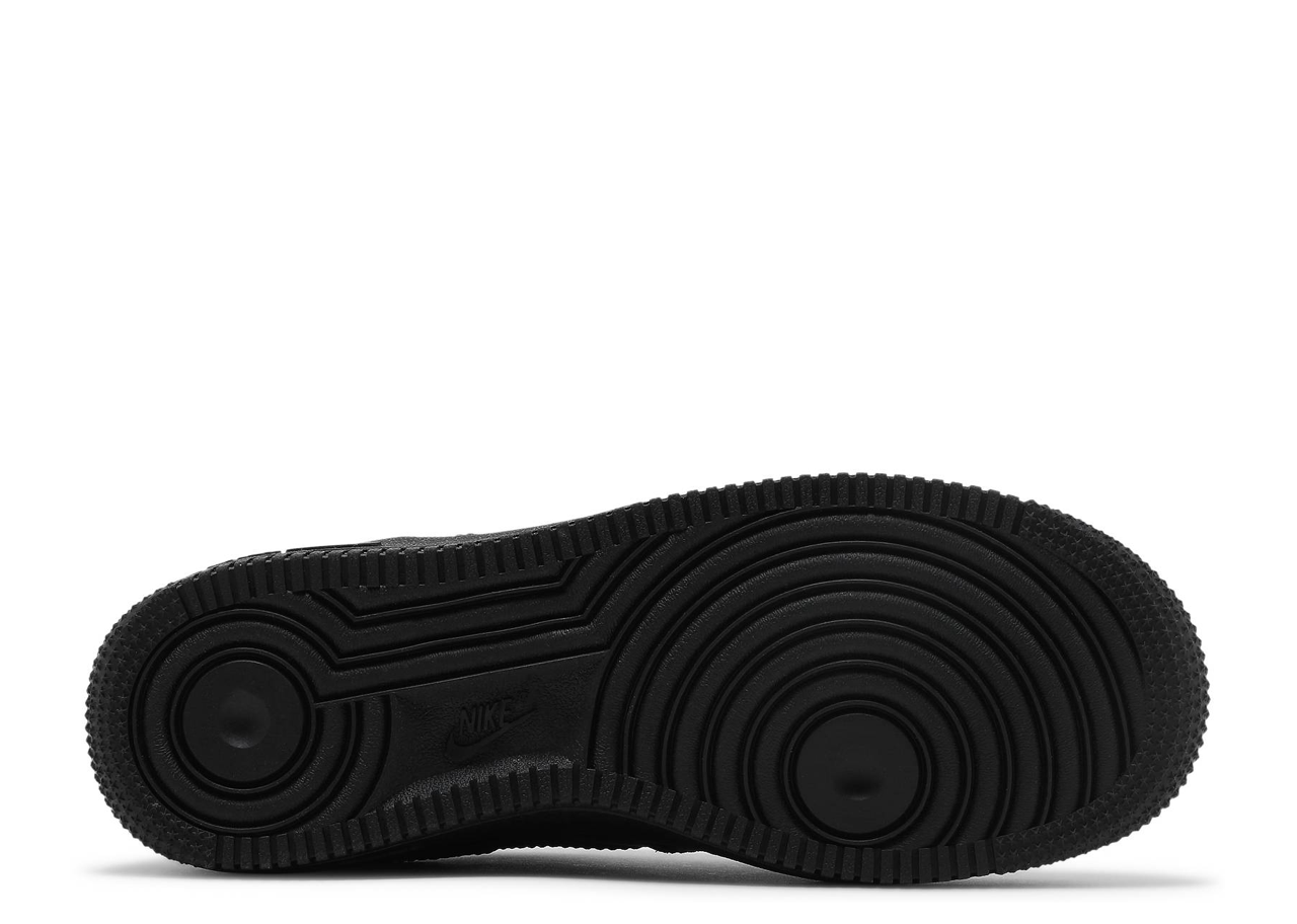 Nike Air Force 1 LE Triple Black (Grade School) - photo 4