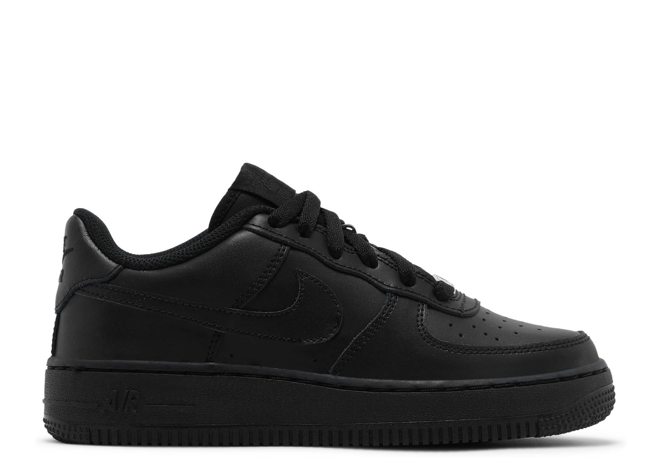 Nike Air Force 1 LE Triple Black (Grade School)