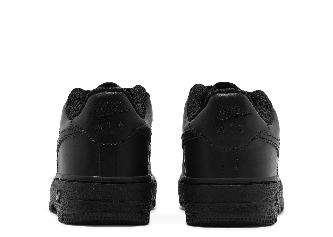 Nike Air Force 1 LE Triple Black (Grade School) - photo 3