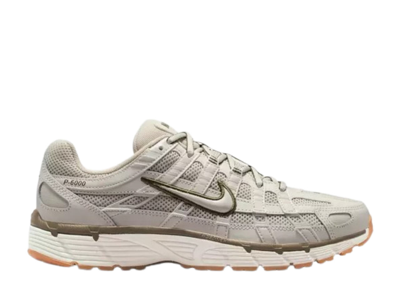 Nike P-6000 Light Bone Medium Olive Gum (Women's)