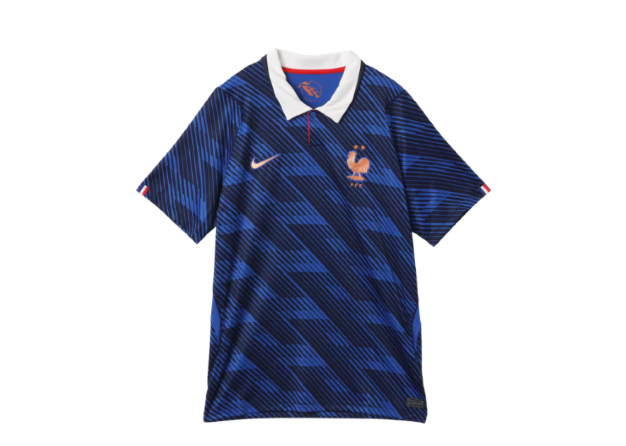 Nike France 2026 Stadium Home Replica Jersey Game Royal Blackened Blue