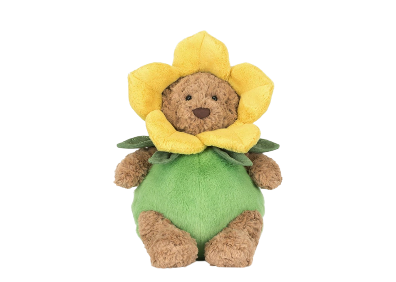 LIMITED EDITION - JELLY CAT Bartholomew Bear Daffodil Outfit - photo 4