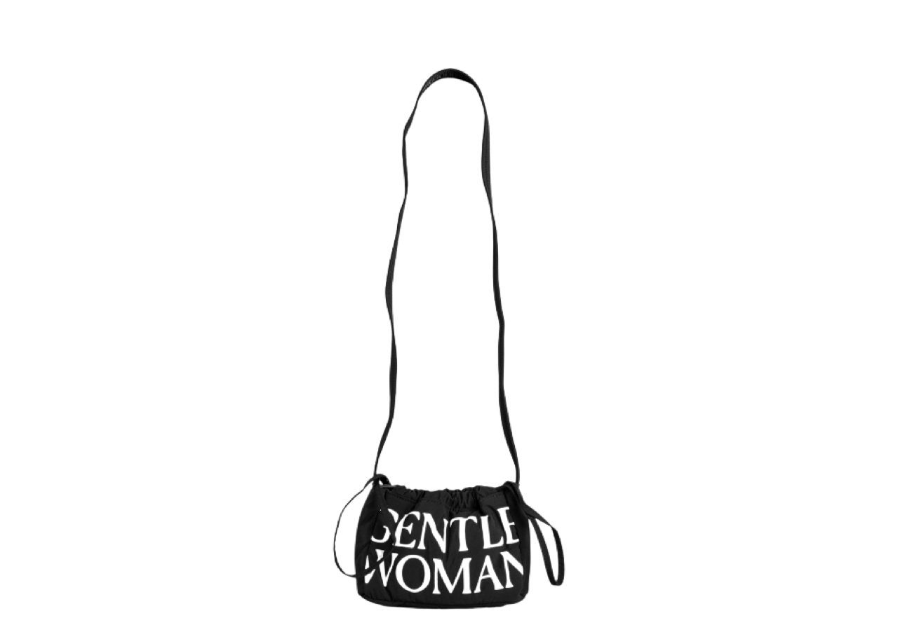 Gentle Woman Micro Dumpling Bag Black
