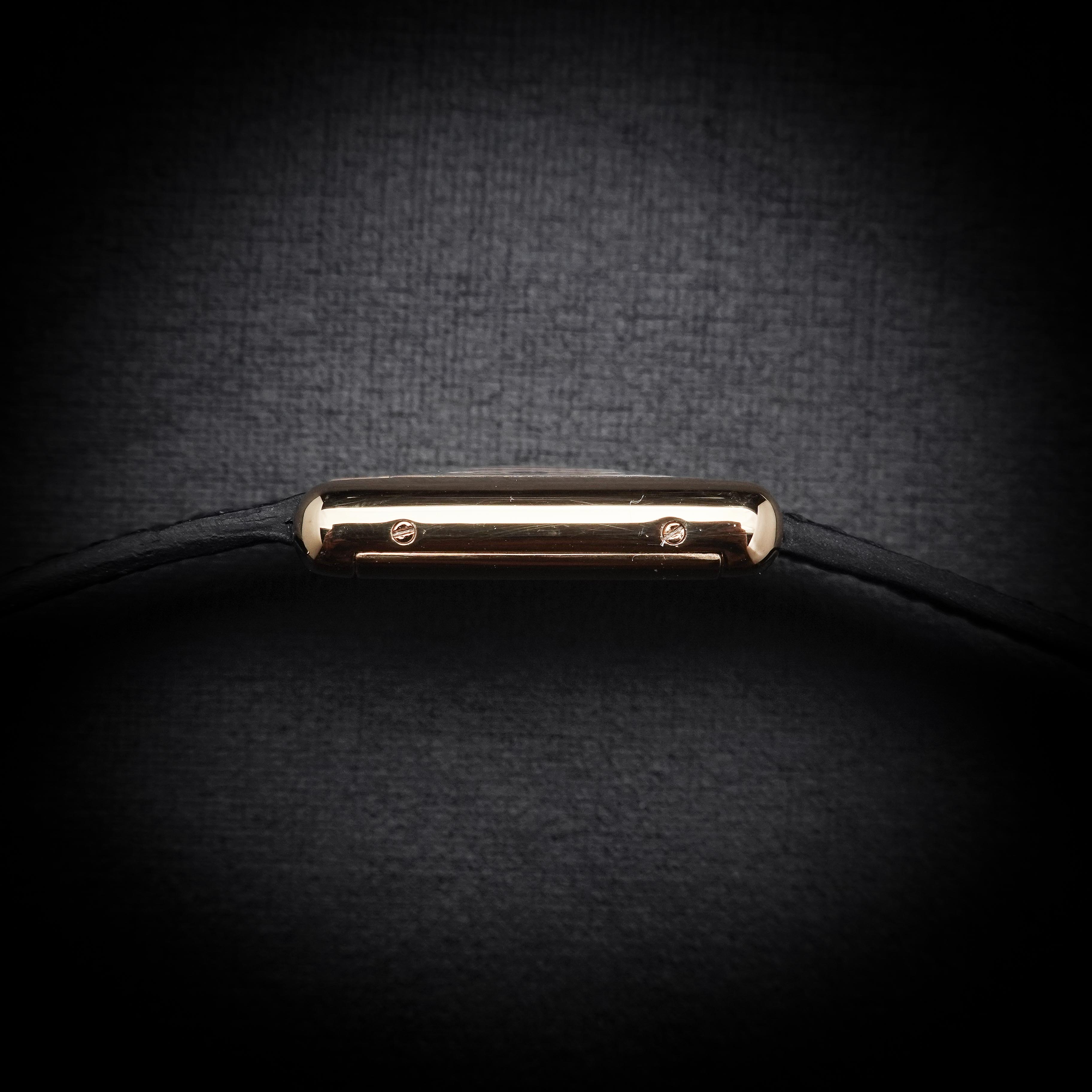 Cartier Tank Must Vermeil Black Dial Manual Winding - photo 4