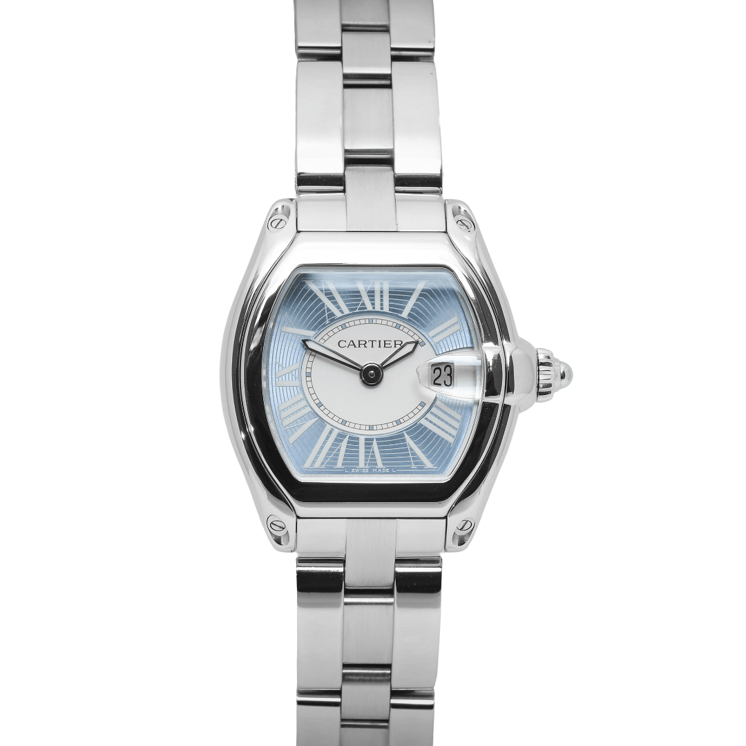 Cartier Roadster Light Blue Sunray Dial Limited Edition Ref: W62053V3