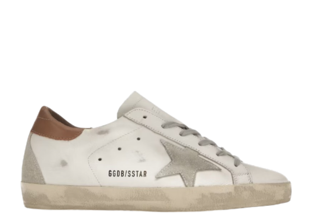 Golden Goose Super-Star White Tan (Women's)