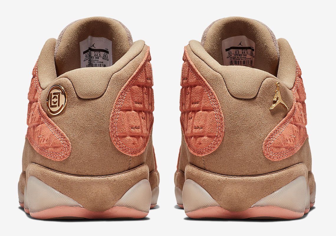 Air Jordan 13 Retro Low CLOT Sepia Stone - photo 4