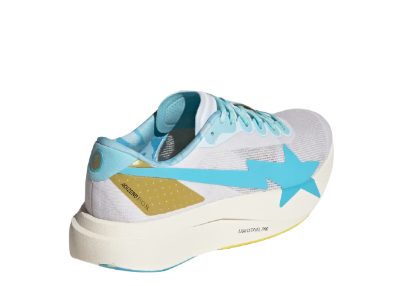 Adidas Adizero Evo SL Bape Blue Pink Gold - photo 3