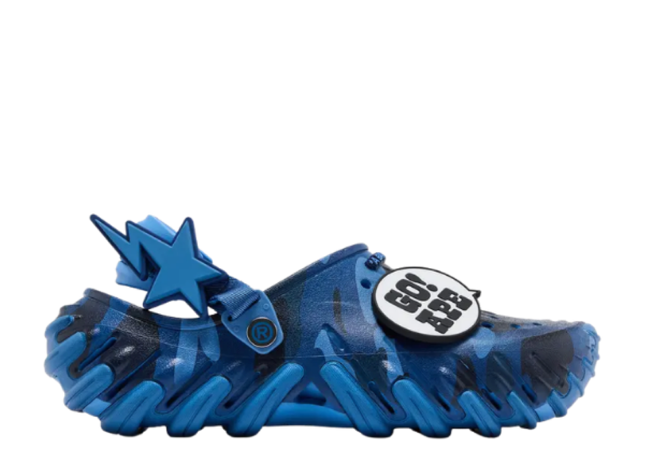Crocs Echo RO Clog Bape Powder Blue Camo