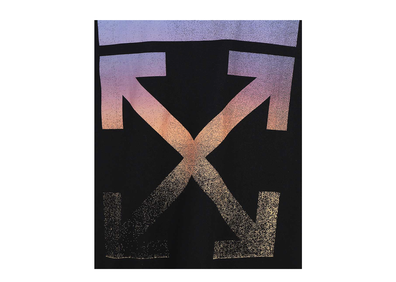 OFF-WHITE Gradient Arrows Oversized T-Shirt Black - photo 4