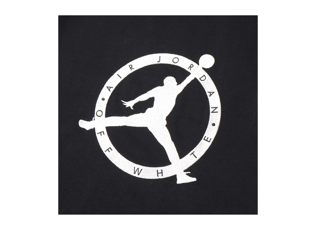 Jordan x Off‑White T-Shirt Black - photo 5