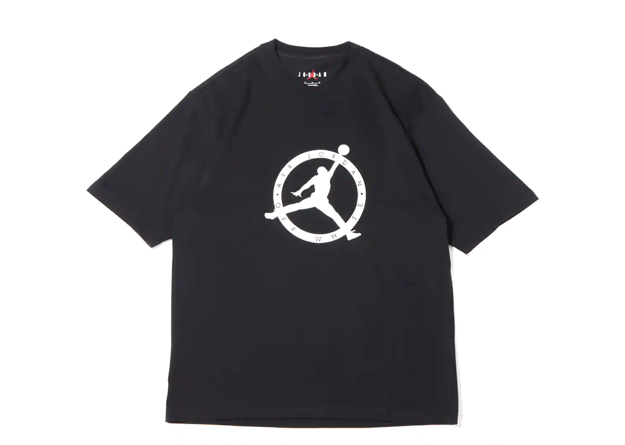 Jordan x Off‑White T-Shirt Black - photo 3