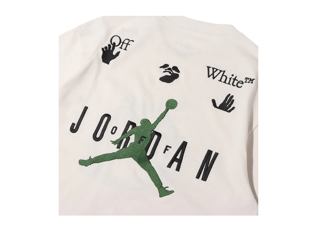Jordan x Off‑White T-Shirt White - photo 5