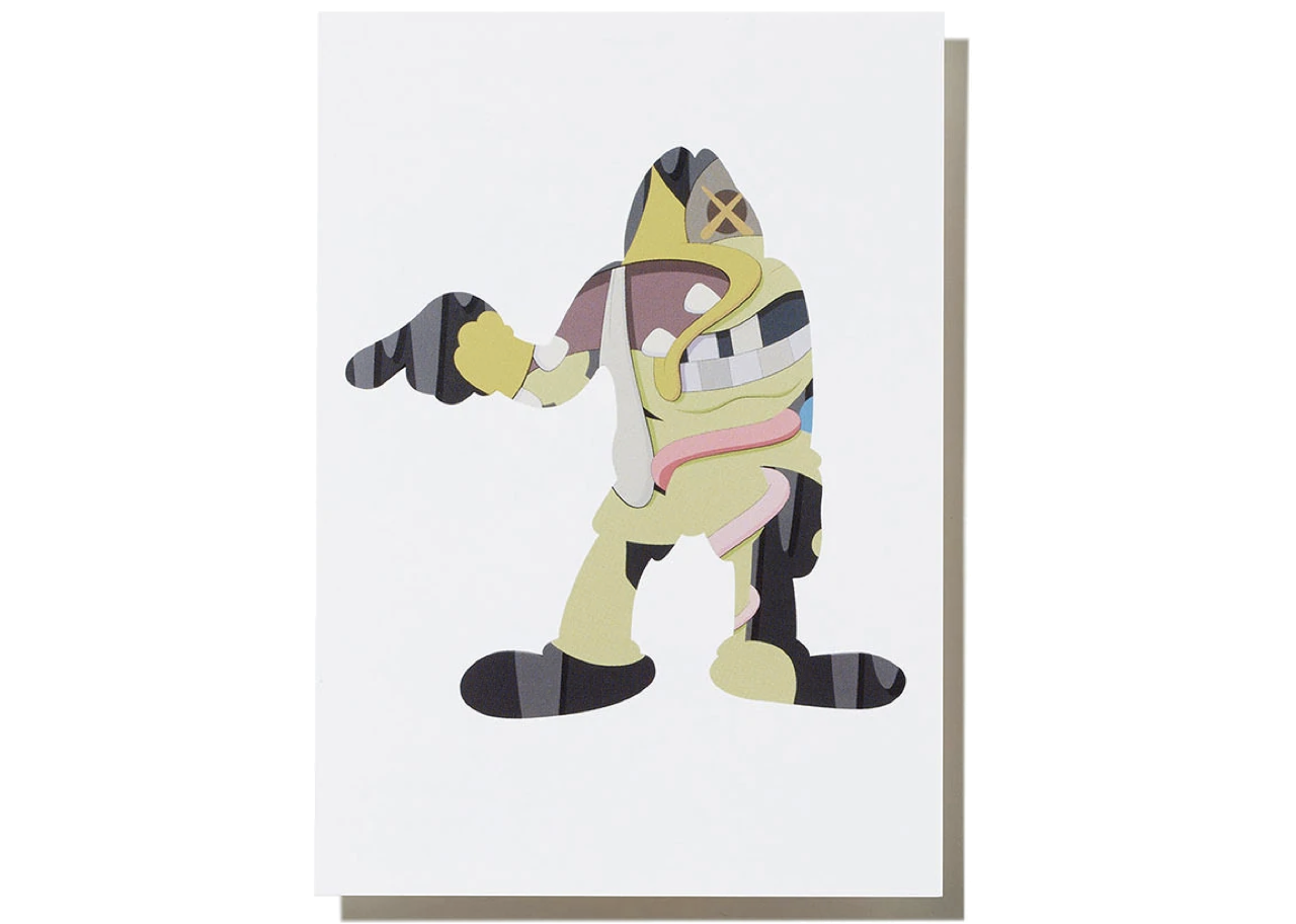KAWS Tokyo First Postcards Number 7
