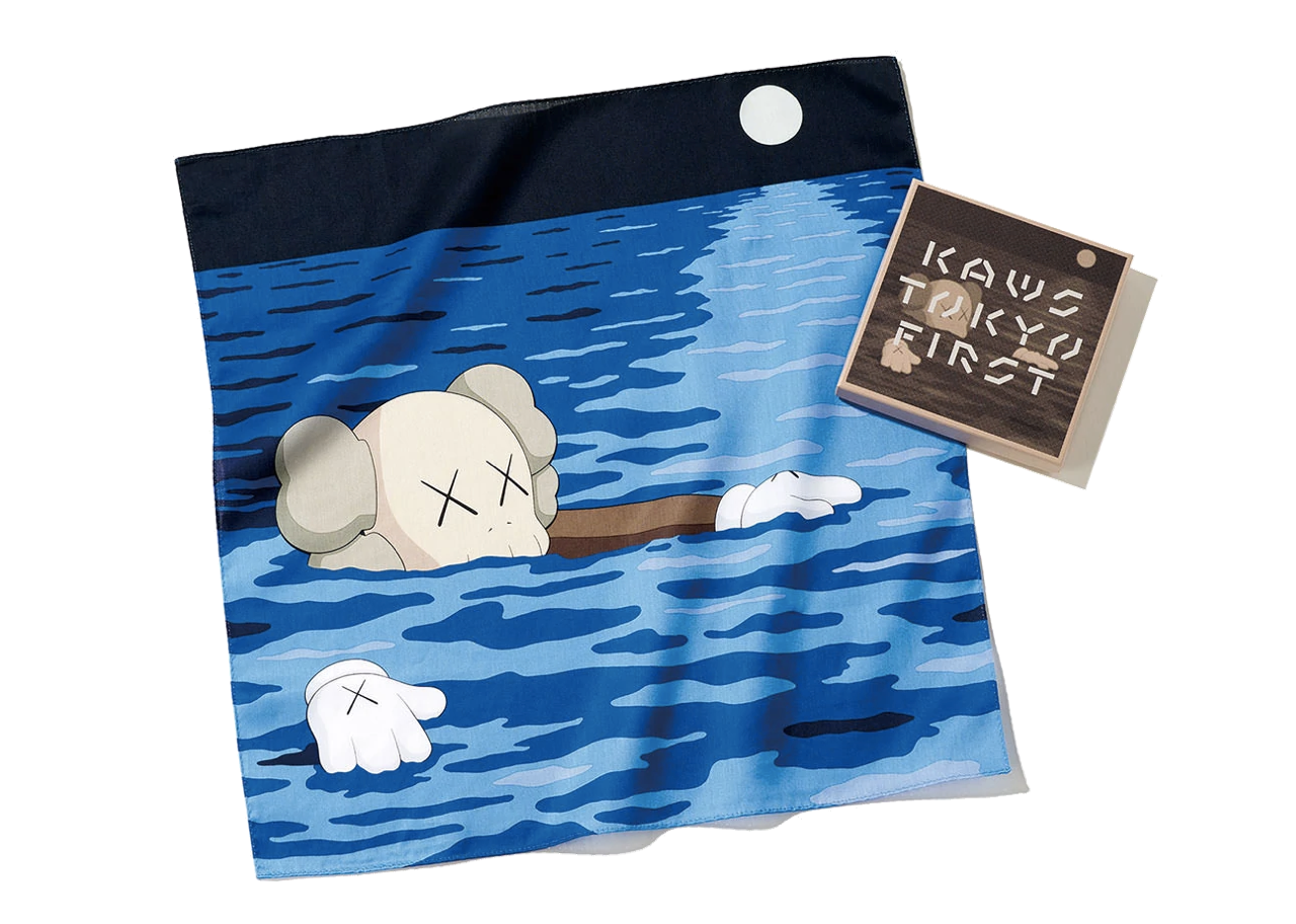 KAWS Tokyo First TIDE Handkerchief