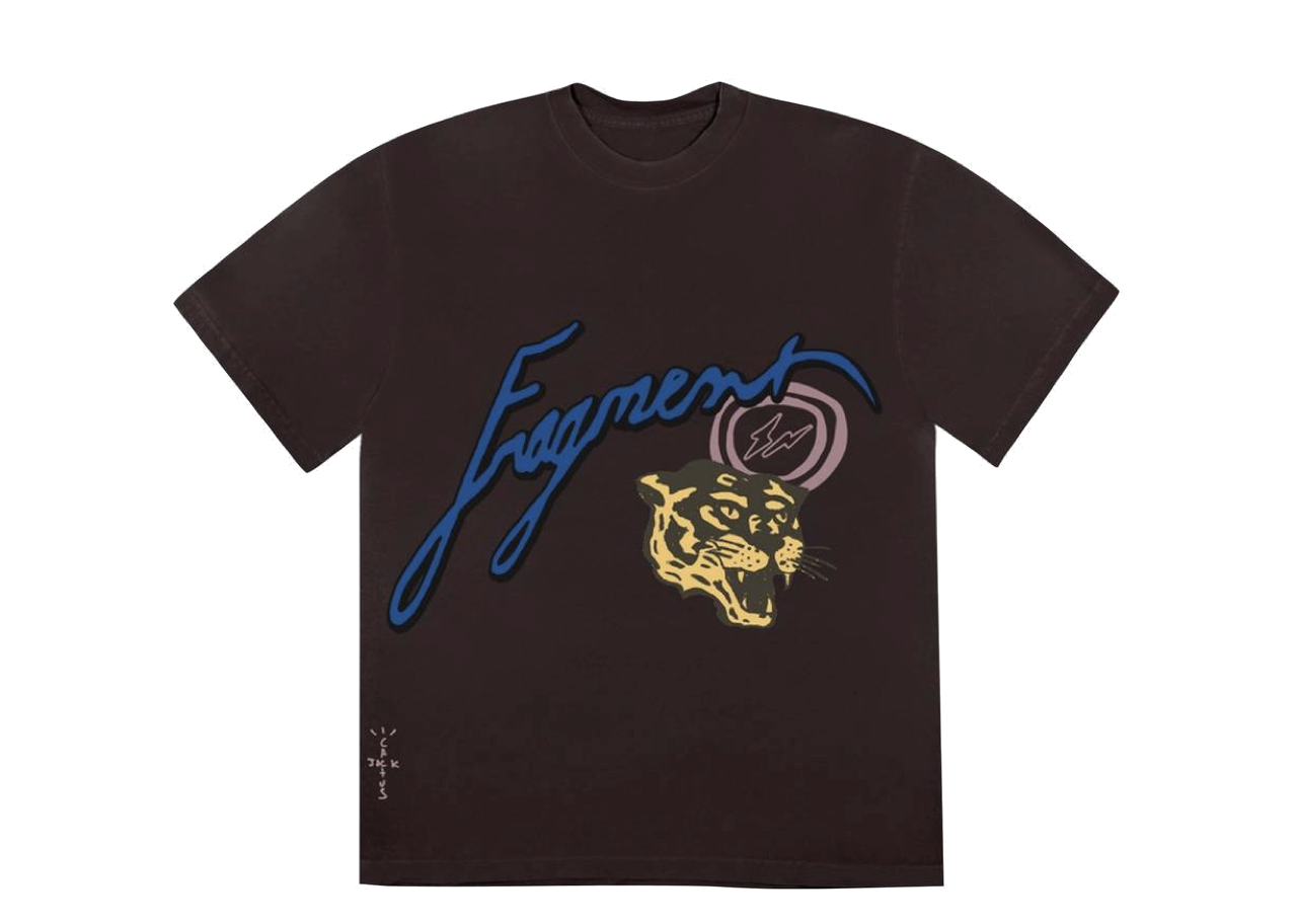Travis Scott Cactus Jack For Fragment Icons Tee Brown