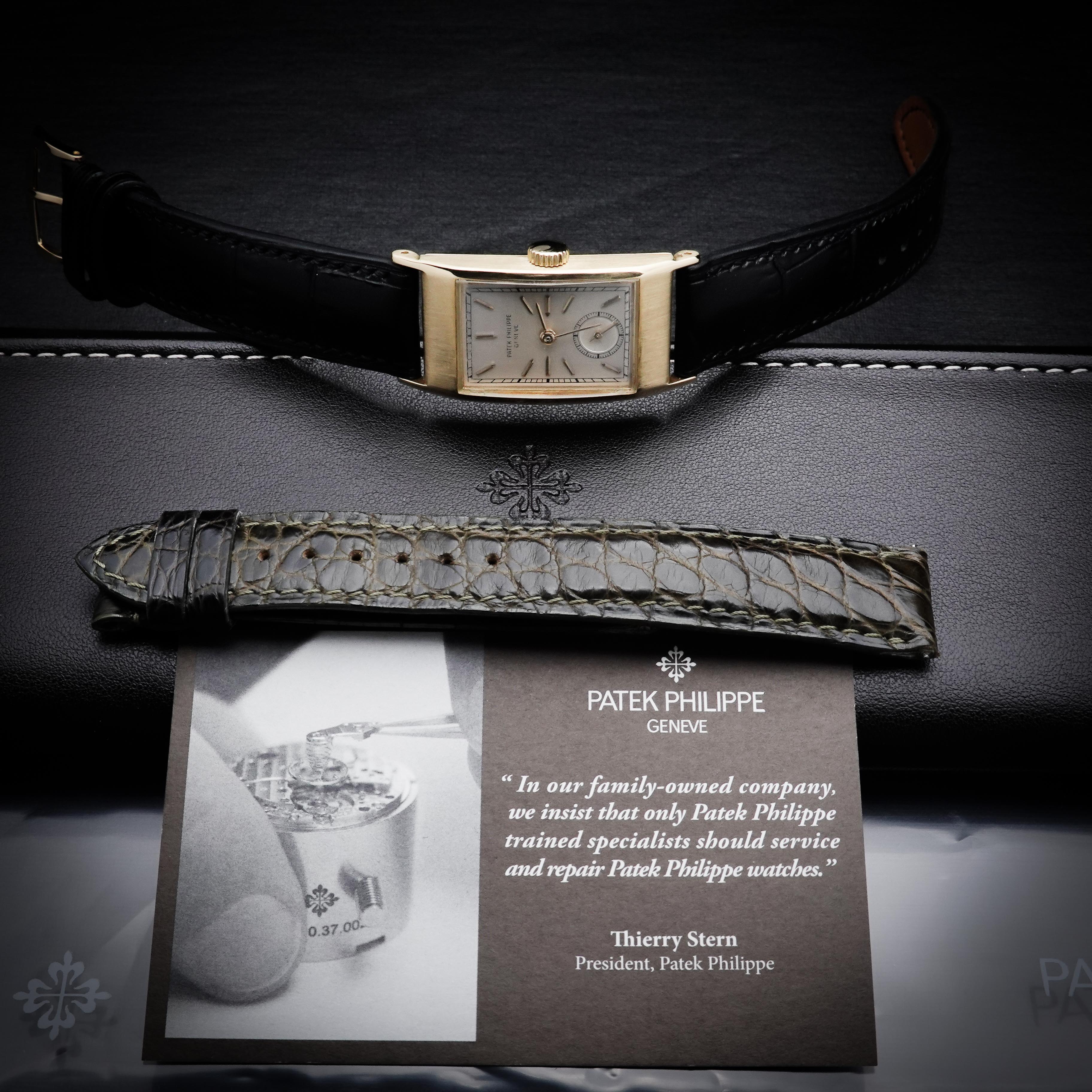 Patek Philippe Tegolino 18K Yellow Gold Ref: 425 - photo 6