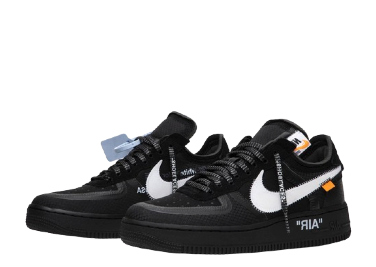 Nike Air Force 1 Low Off-White Black White - photo 2