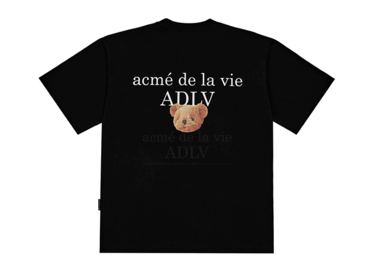 Acme De La Vie Baby Face T-shirt Black Red Dress - photo 2