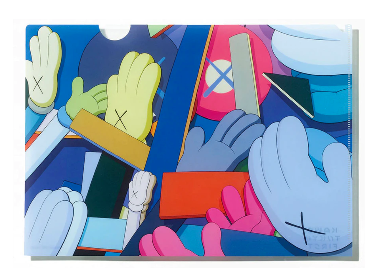 KAWS Tokyo First Clear File Curtains