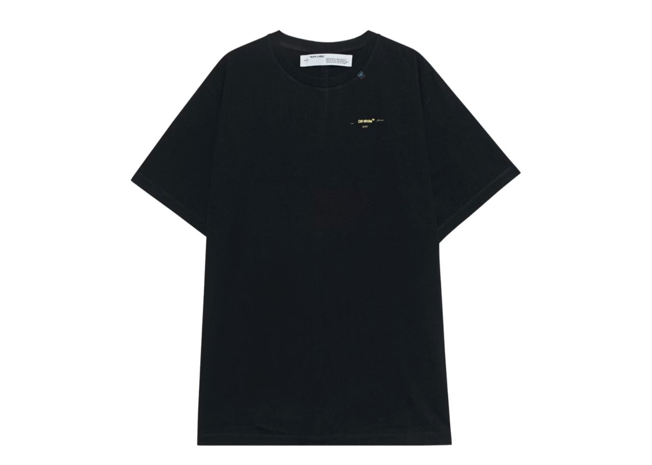 Off-White Acrylic Arrows SS T-shirt Black Yellow