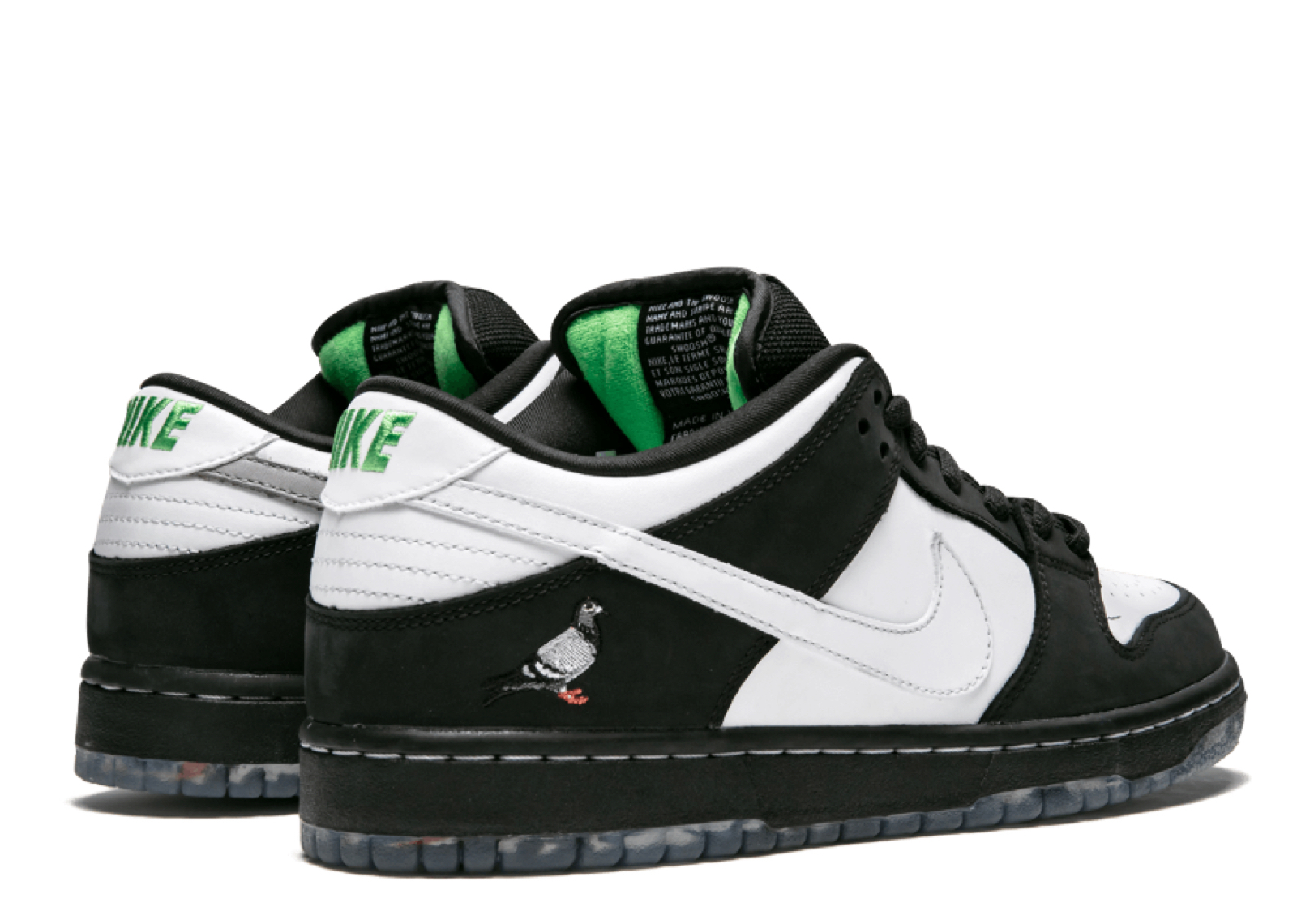 Nike SB Dunk Low Staple Panda Pigeon - photo 3