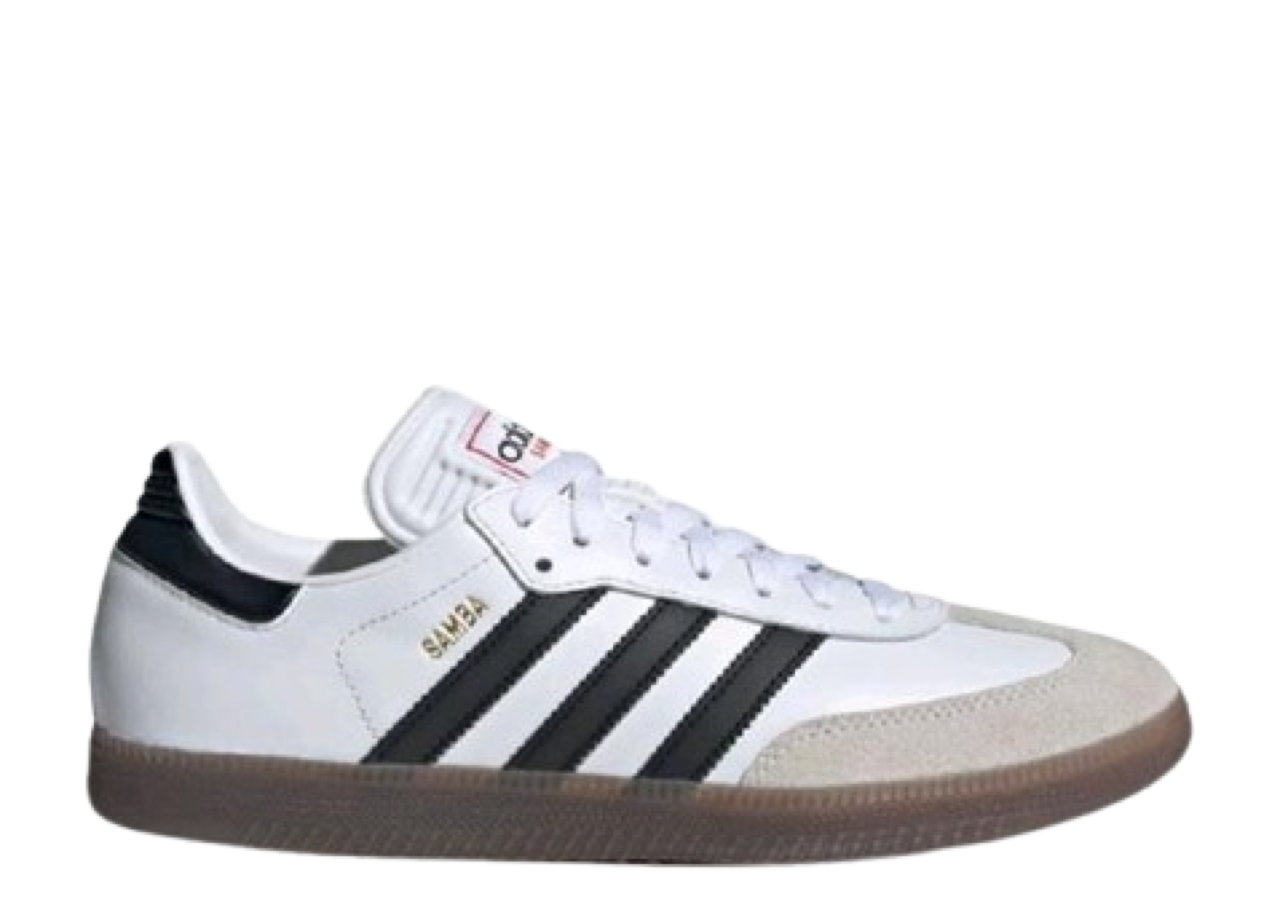 Adidas Samba Indoor Cloud White Core Black Vivid Red