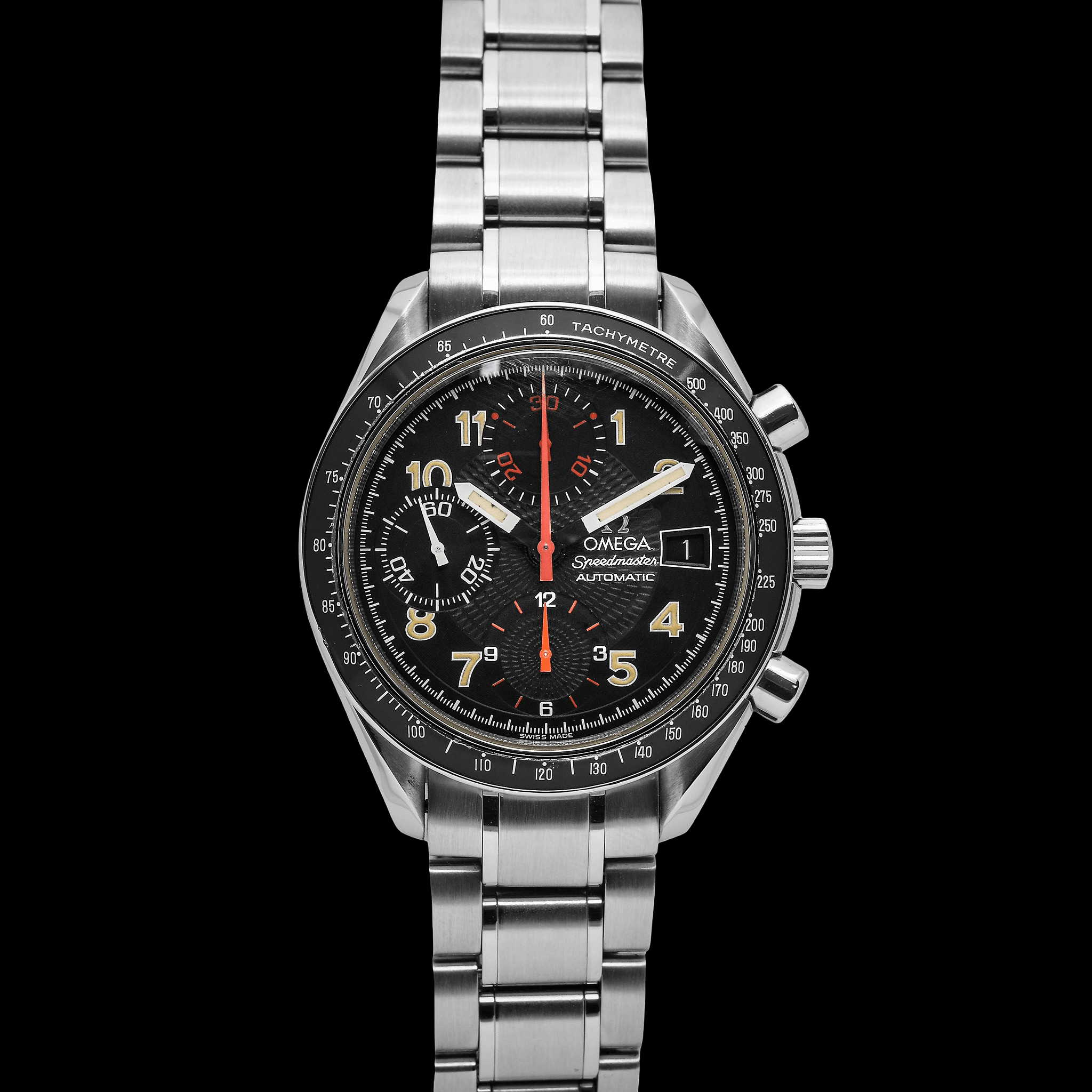 Omega Speedmaster Reduced JDM "Cosmos" Black Dial Ref : 3513.53.00 - photo 2