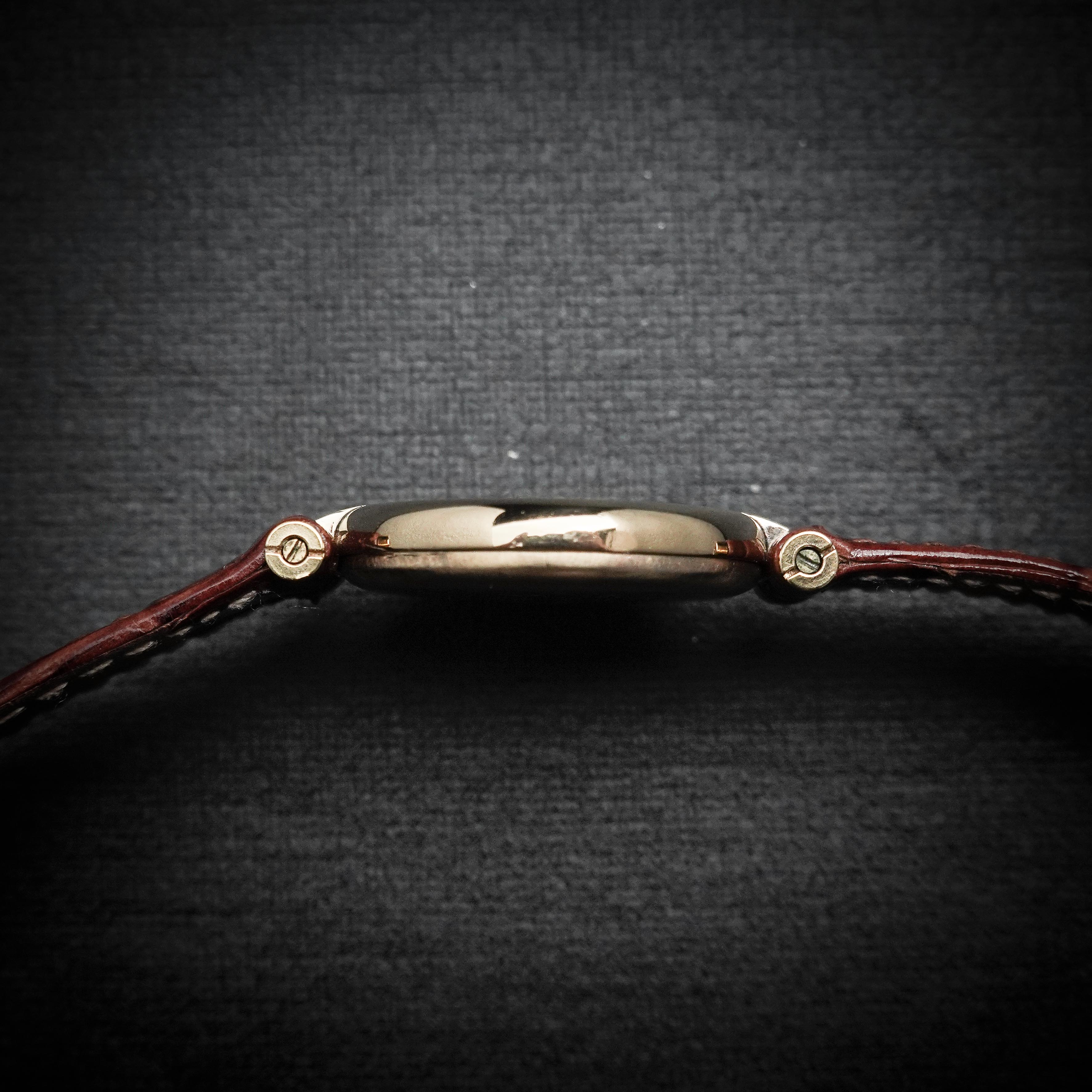 Cartier Vendome Vermeil Burgundy Dial 24mm - photo 4