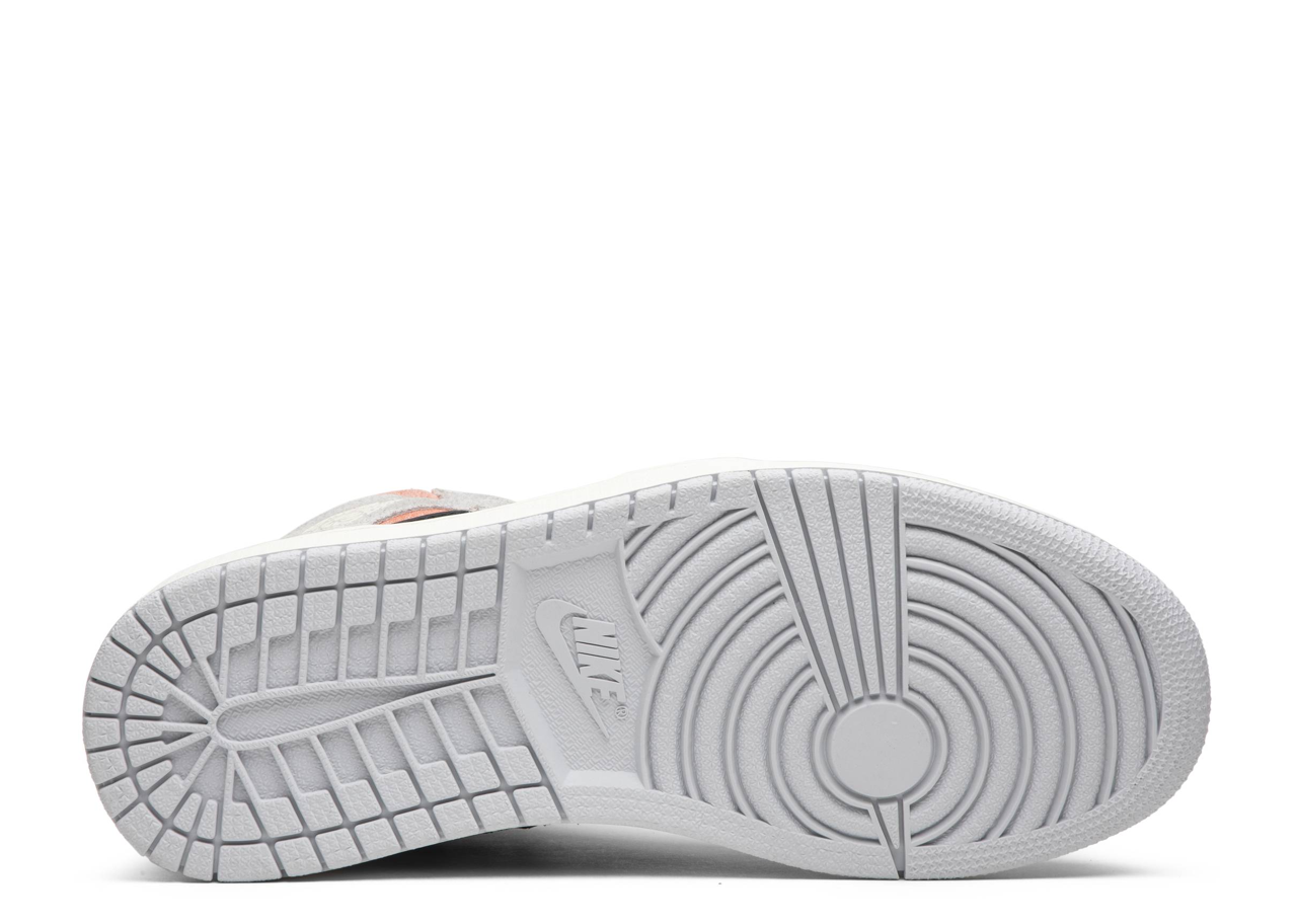 Air Jordan 1 Retro High Neutral Grey Hyper Crimson - photo 4