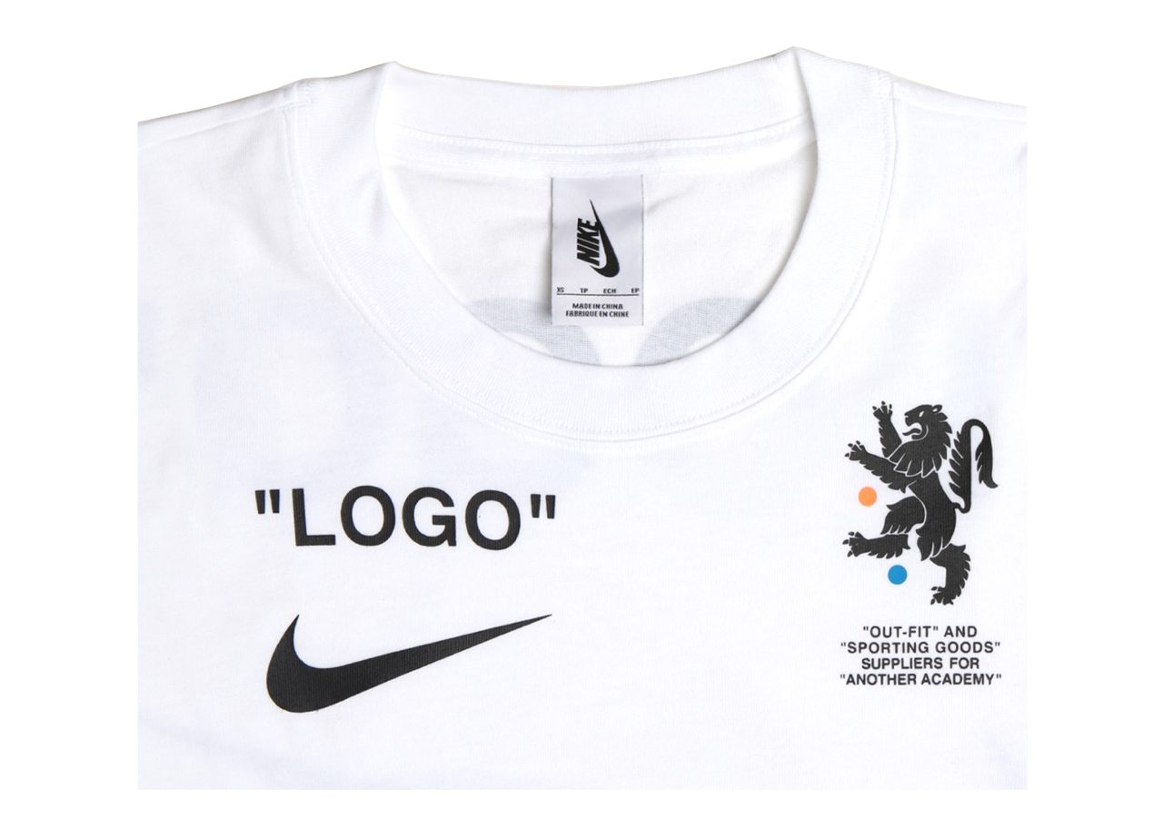 Nikelab x OFF-WHITE Mercurial NRG X Tee White - photo 3