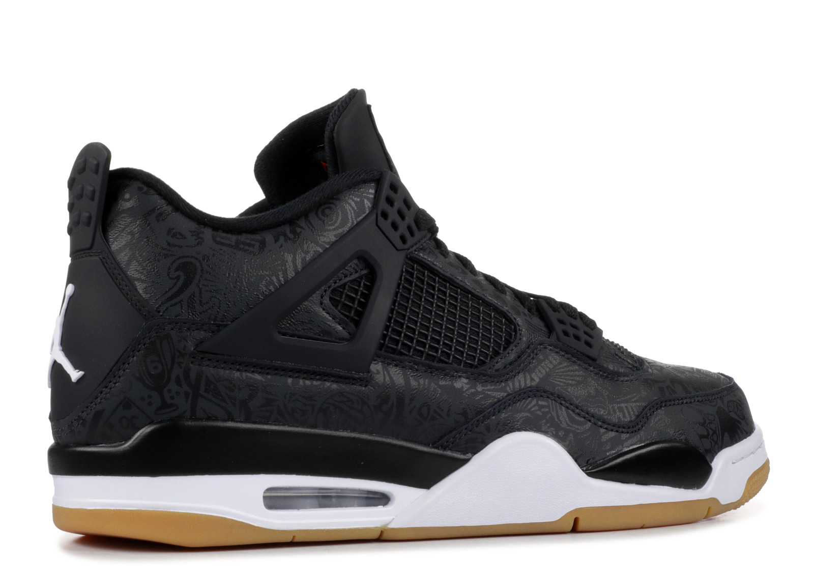 Jordan 4 Retro Laser Black Gum - photo 3