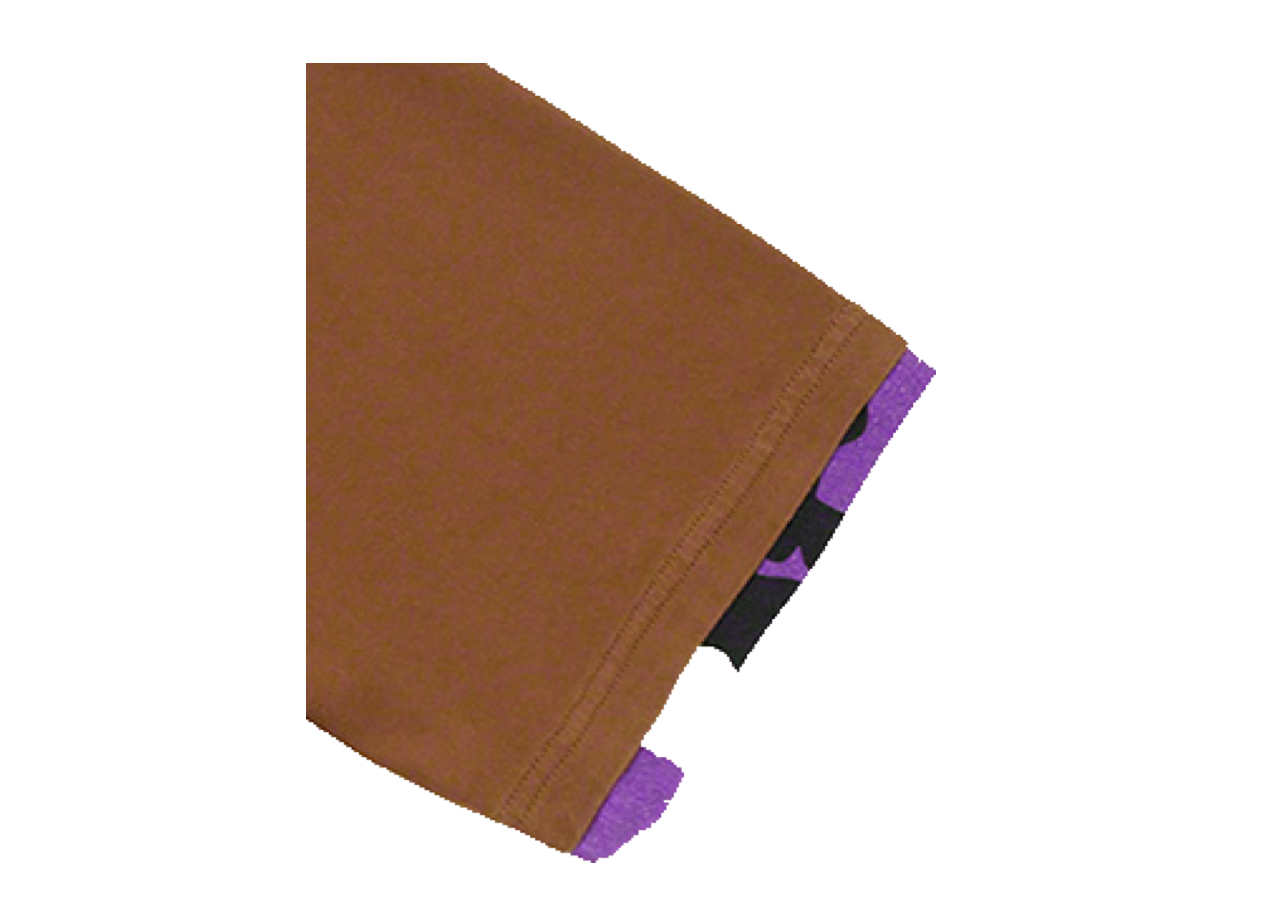 Supreme Layered Short Sleeve Top Brown - photo 4