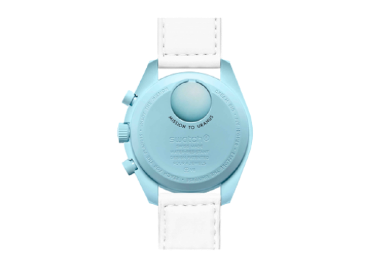 Swatch x Omega Bioceramic Moonswatch Mission to Uranus - photo 2