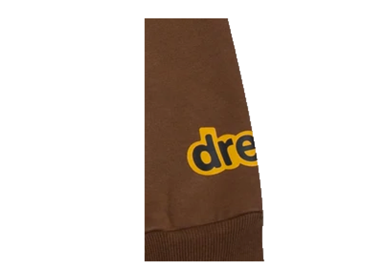 Drew House Mascot Deconstructed Hoodie Brown - photo 6