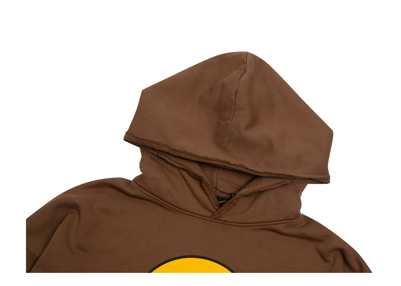 Drew House Mascot Deconstructed Hoodie Brown - photo 4