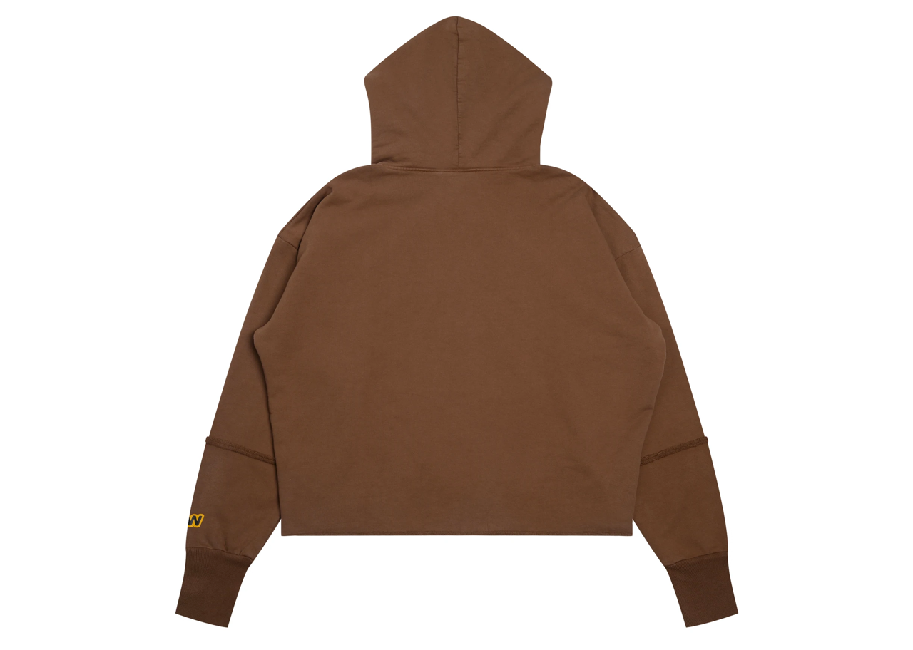 Drew House Mascot Deconstructed Hoodie Brown - photo 2
