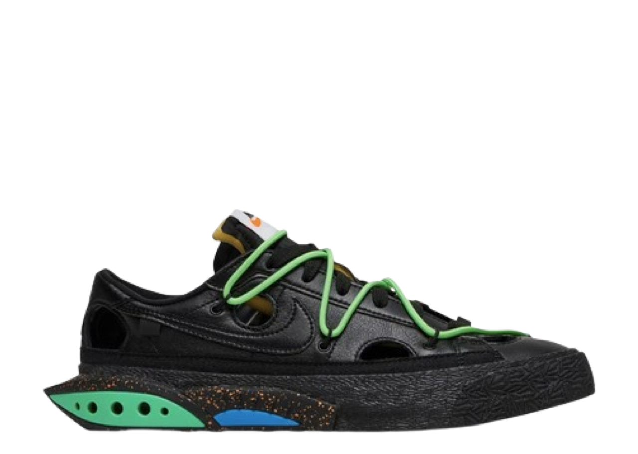 Nike Blazer Low Off-White Black Electro Green