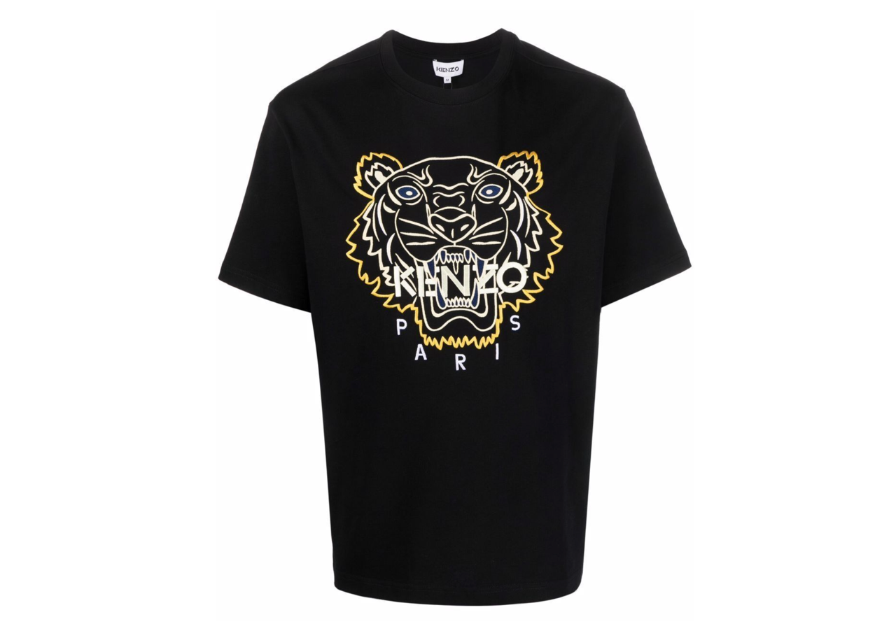 Men's Embroidered Tiger Tshirt