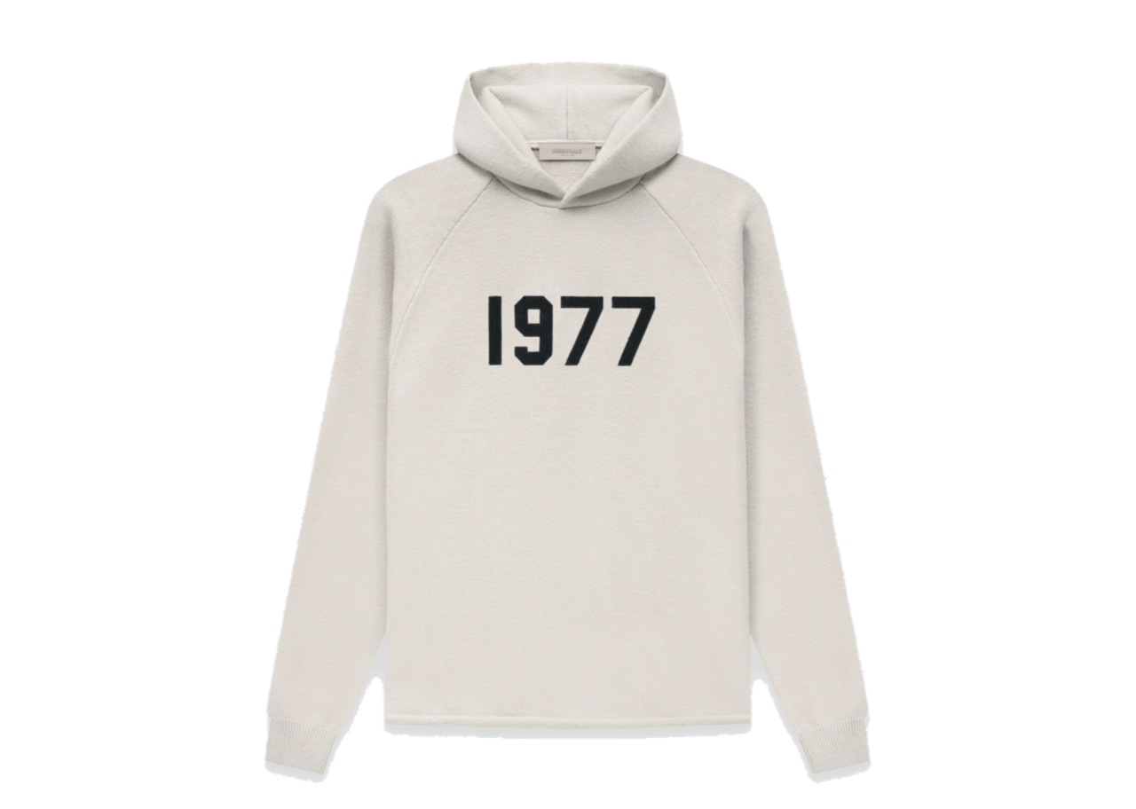 Fear of God Essentials 1977 Knit Hoodie Wheat