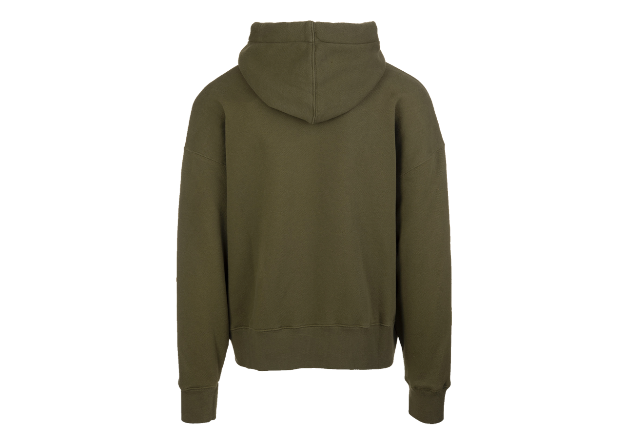 Palm Angels Bear Hoodie Military - photo 2