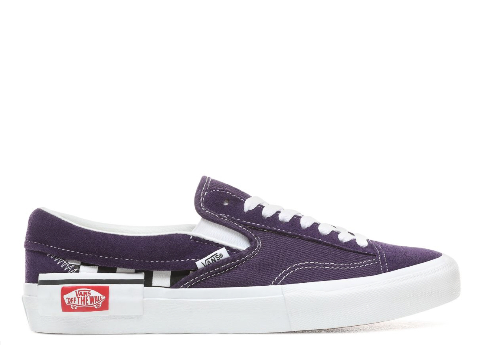 Vans Slip-On Checkerboard Purple