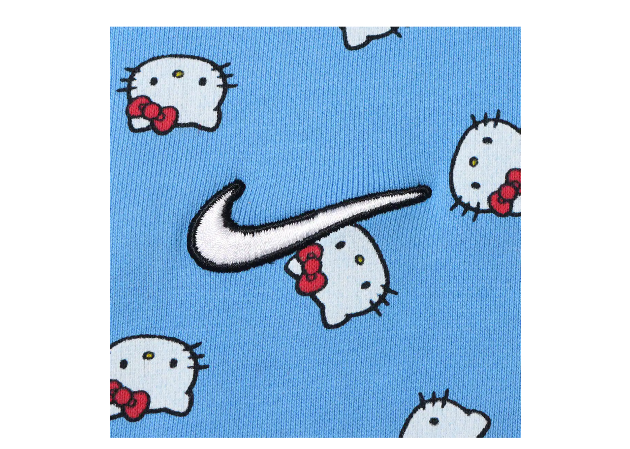 Nike x Hello Kitty Hoodie Blue - photo 5