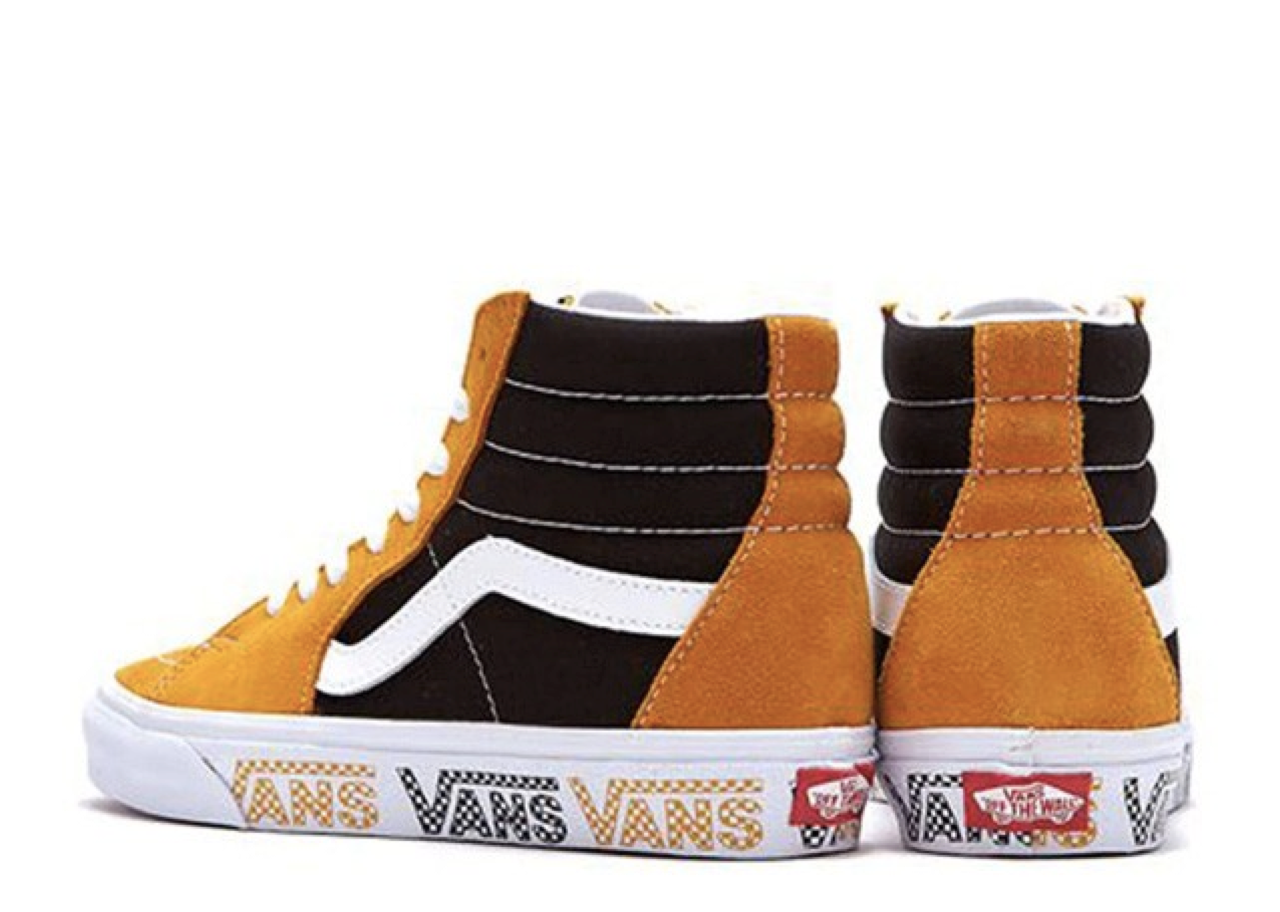 Vans Sk8-Hi Sidewall Check Sunflower - photo 3