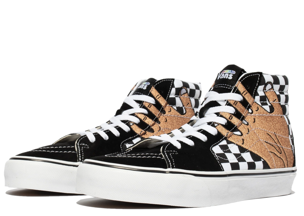 Vans Vault Sk8-Hi VR3 LX Imran Potato Checkerboard - photo 2
